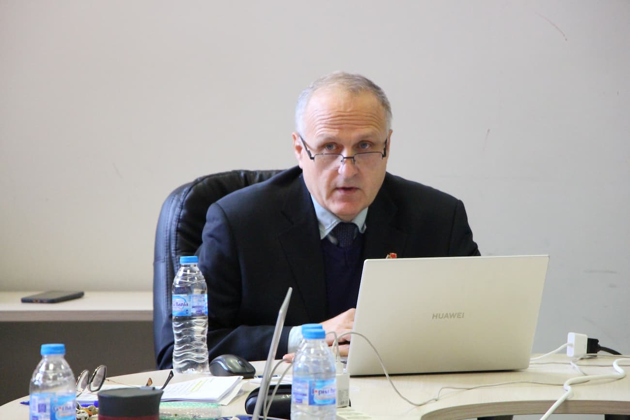 Photo 3: Valentin Katrandzhiev, Senior Expert at the Diplomatic Institute of the Bulgarian Ministry of Foreign Affairs, presented a lecture