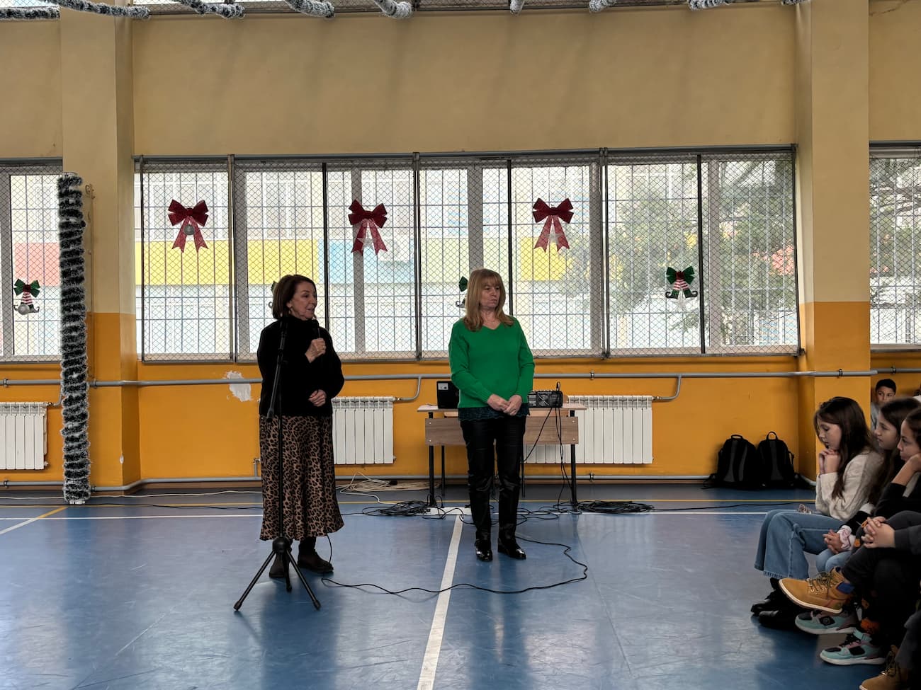 Photo 1: Speech by Aksiniya Koleva, Bulgarian Director of the Confucius Institute in Sofia