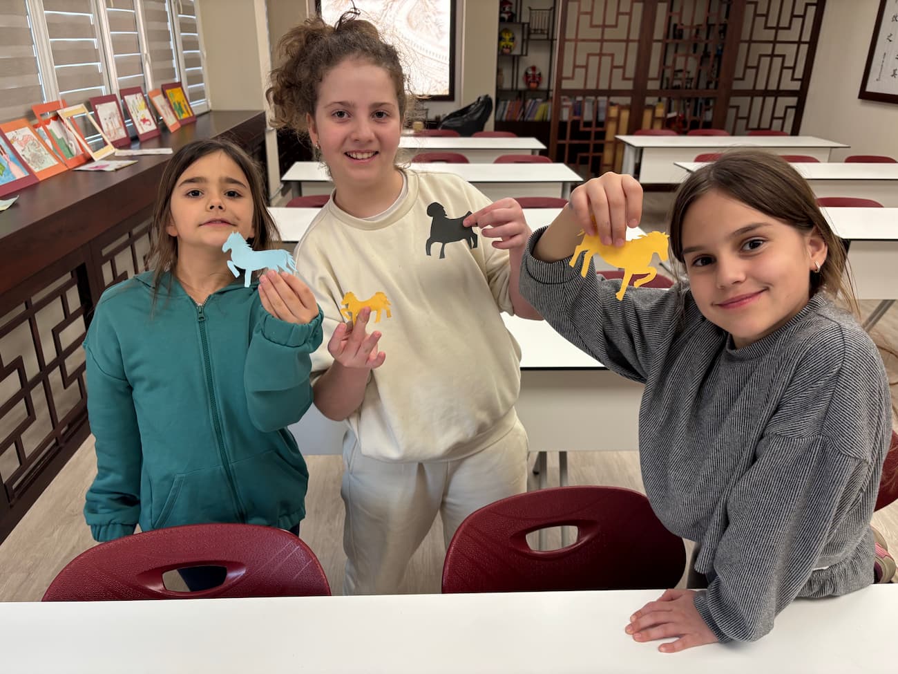 Снимка 3: Изрязване на кон