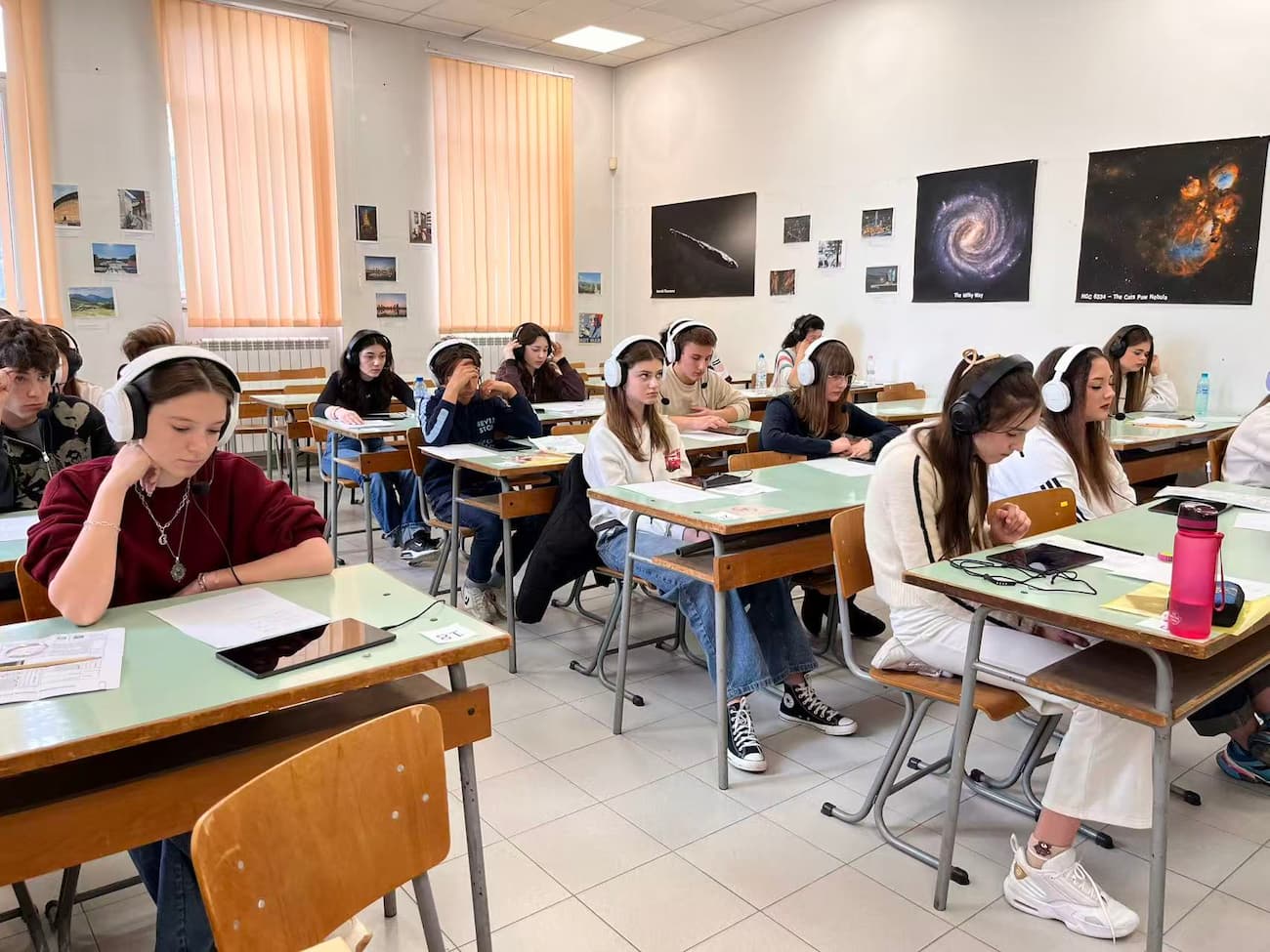 Снимка 3: Изпитна зала за HSKK Начално ниво