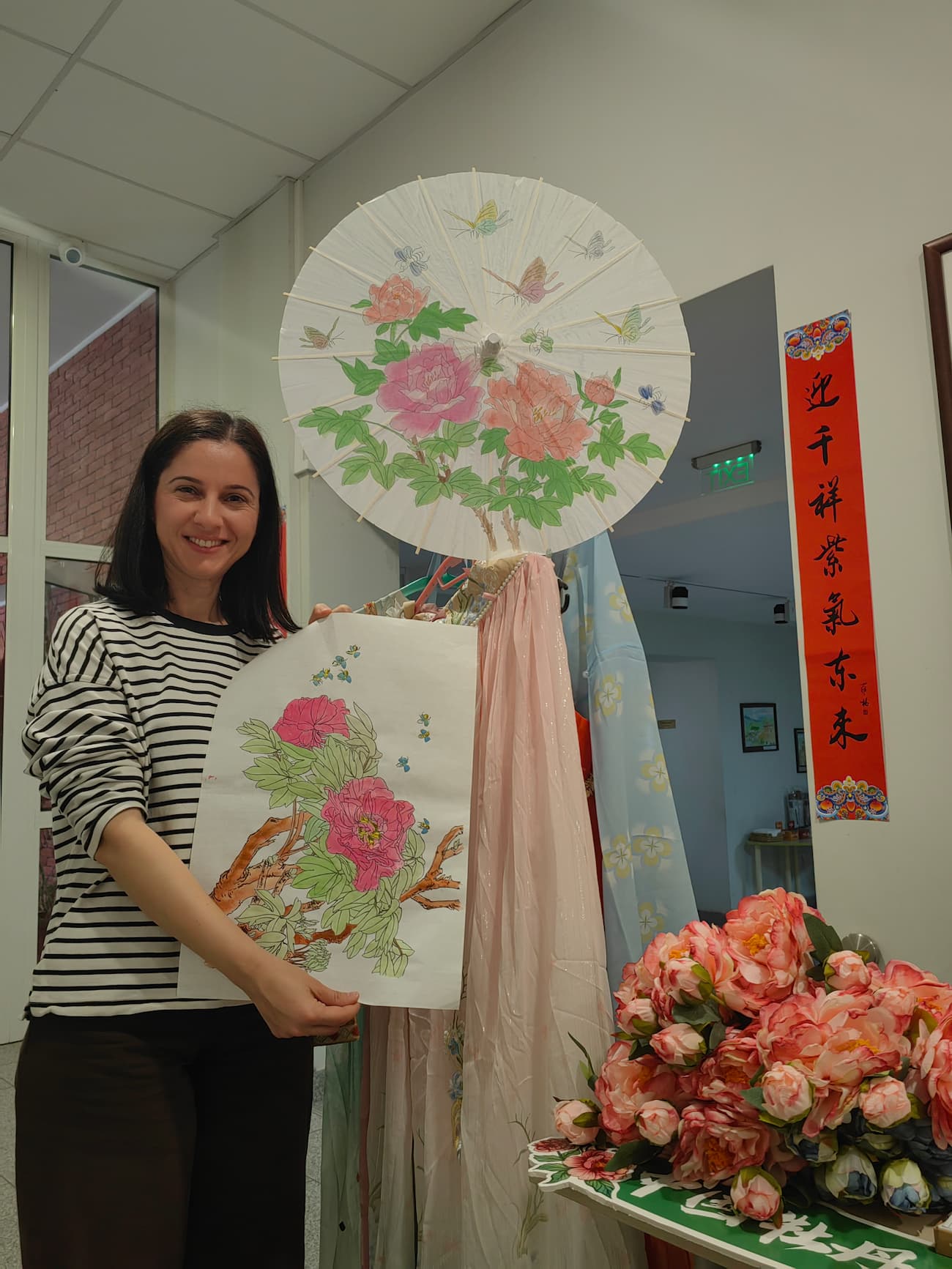 Снимка 13: Тематична работилница, посветена на божура