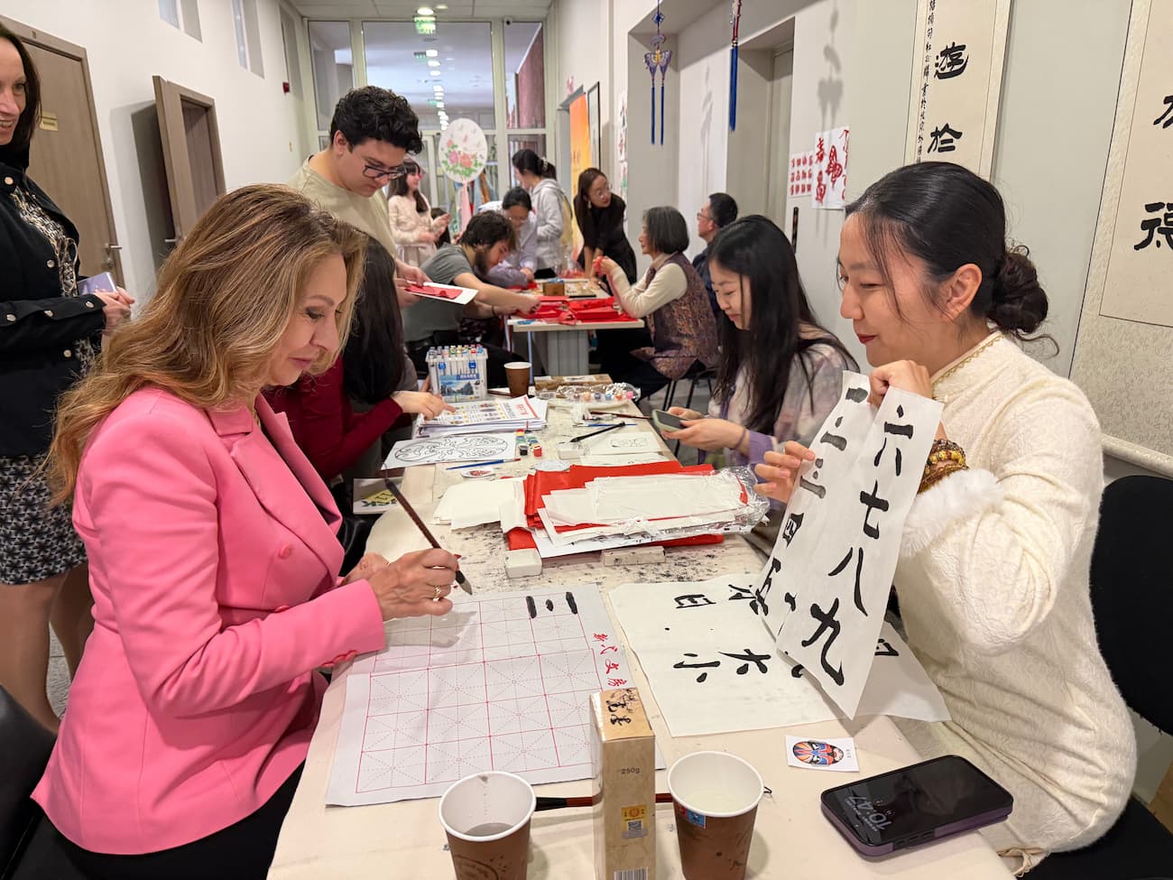 Снимка 9: Работилница по калиграфия